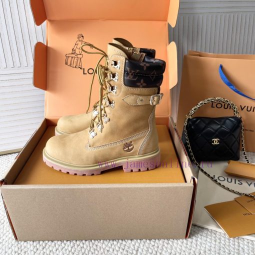 Purchasing versionLv x Timberland joint series of donkey brand vintage Martin boots, big yel0amom789 - Image 3