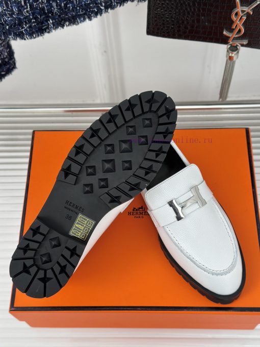 Top versionHermes Classic H-Button loafersSuper versatile shoe design with a delicate and we0jwbdo2m - Image 10