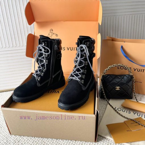 Purchasing versionLv x Timberland joint series of donkey brand vintage Martin boots, big yelmwheoibn - Image 2