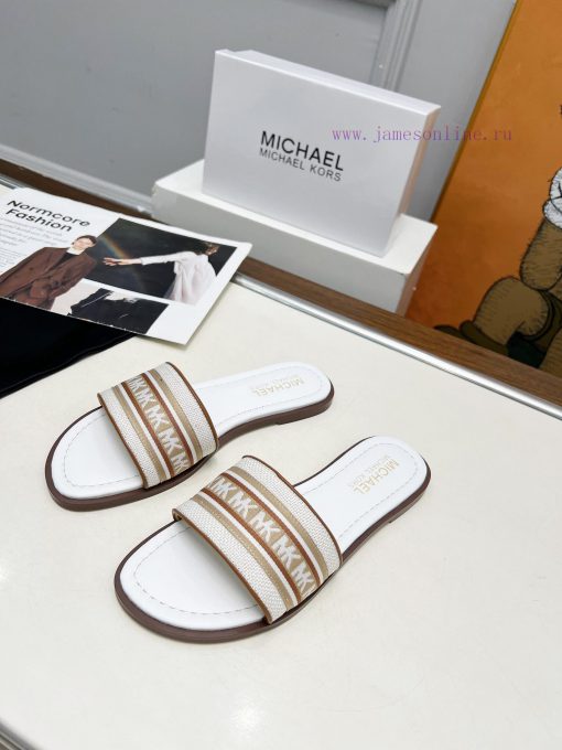 MlCHAEL new fabric cowhide with sheepskin lining, sizes 35-43 genuine leather sole 270v04nl4zj - Image 2