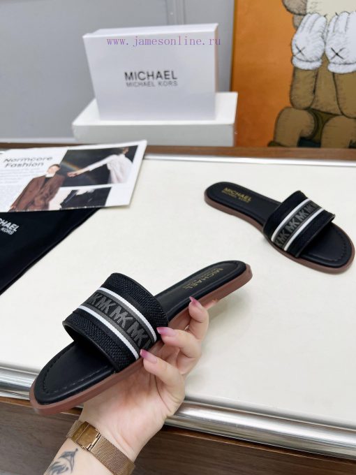 MlCHAEL new fabric cowhide with sheepskin lining, sizes 35-43 genuine leather sole 2702auj5j9u - Image 8
