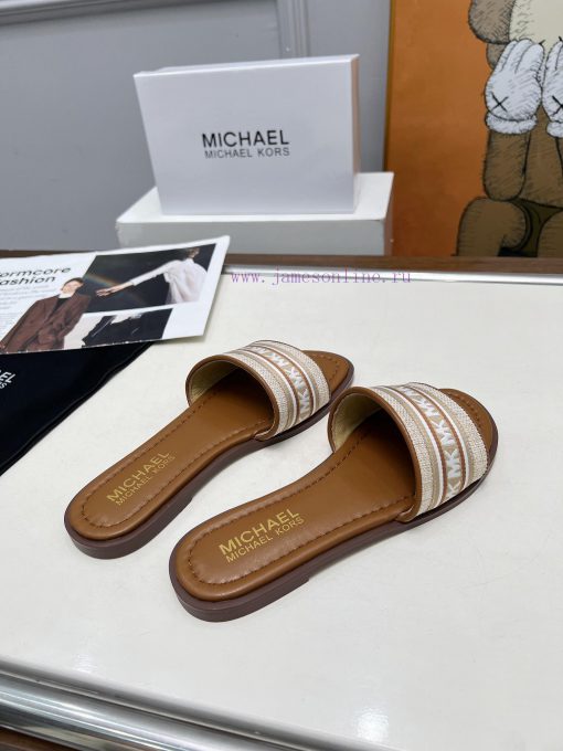 MlCHAEL new fabric cowhide with sheepskin lining, sizes 35-43 genuine leather sole 270c1jmr417 - Image 6