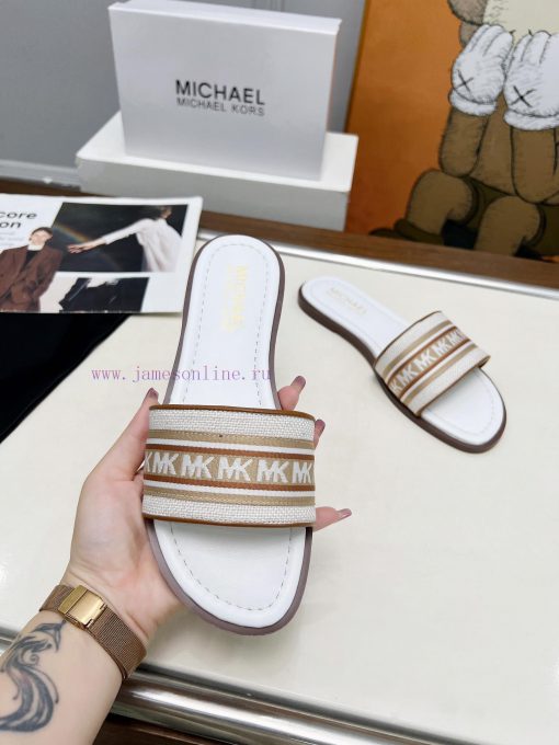 MlCHAEL new fabric cowhide with sheepskin lining, sizes 35-43 genuine leather sole 270v04nl4zj - Image 5