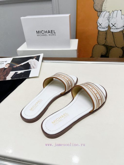 MlCHAEL new fabric cowhide with sheepskin lining, sizes 35-43 genuine leather sole 270v04nl4zj - Image 8
