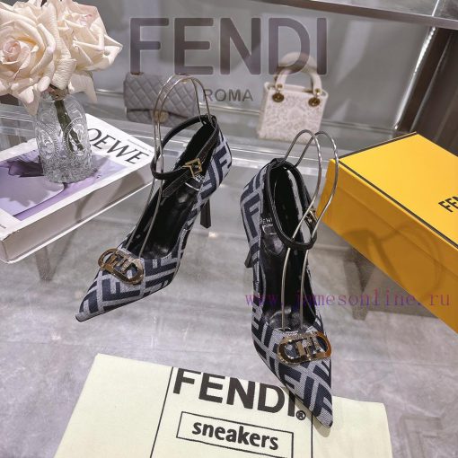 𝐅𝐄𝐍𝐃𝐈 | Fendi 2025 runway new single shoes━━━━━ FENDI━━━━━Fendi's latest popular metal strapanzxbrd7 - Image 3