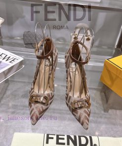 𝐅𝐄𝐍𝐃𝐈 | Fendi 2025 runway new single shoes━━━━━ FENDI━━━━━Fendi's latest popular metal strap6k9t18le