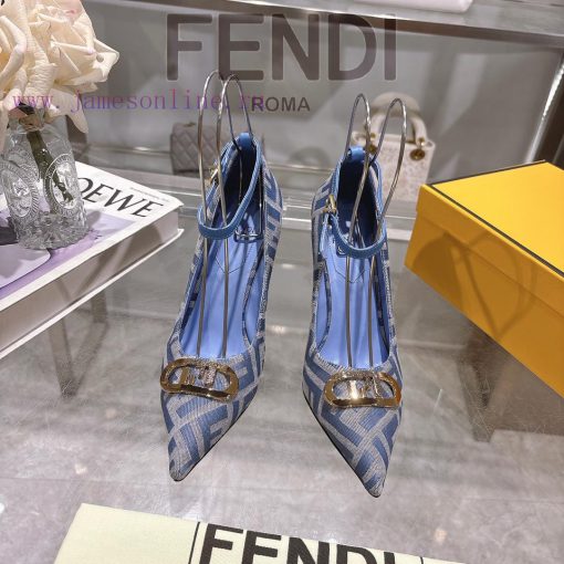 𝐅𝐄𝐍𝐃𝐈 | Fendi 2025 runway new single shoes━━━━━ FENDI━━━━━Fendi's latest popular metal straphjcfv2jx - Image 2