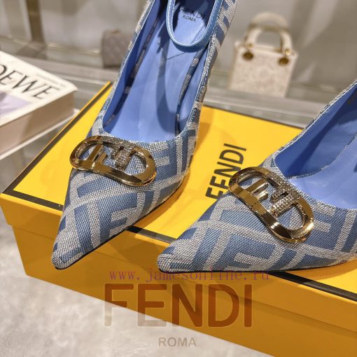 𝐅𝐄𝐍𝐃𝐈 | Fendi 2025 runway new single shoes━━━━━ FENDI━━━━━Fendi's latest popular metal straphjcfv2jx - Image 9