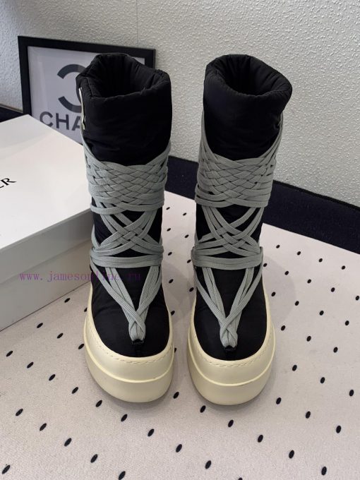 Men's size 10 RO Owens Rickowens mainline shoelace crossover snow bootsThe imported fabric mhhr5h9nh