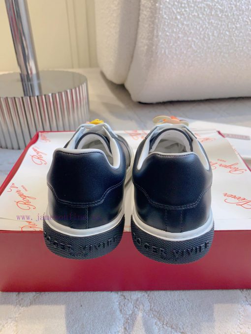 Roger Vivie's new cartoon white shoes with super cute cartoon avatars look great on the feet0pflgudk - Image 9