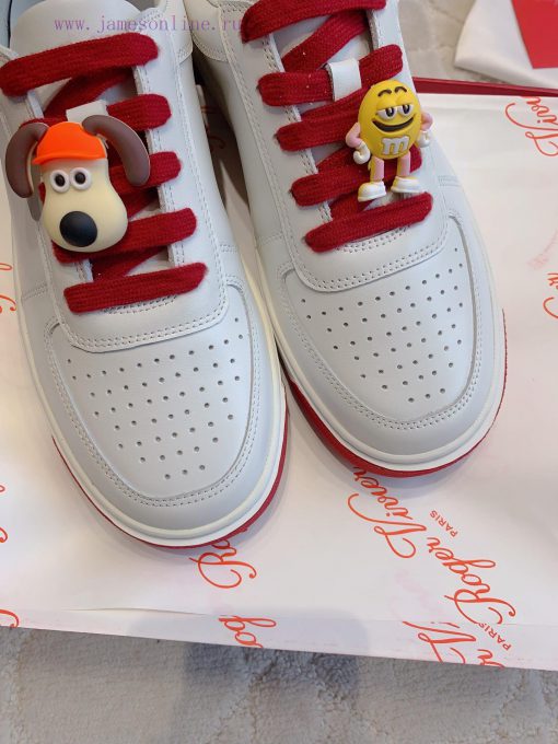 Roger Vivie's new cartoon white shoes with super cute cartoon avatars look great on the feethi64lemf - Image 6
