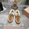 Miumiu Miu Le Fu shoes 2024 autumn and winter new cotton shoes hairy single shoes from Miu M1wf0734q