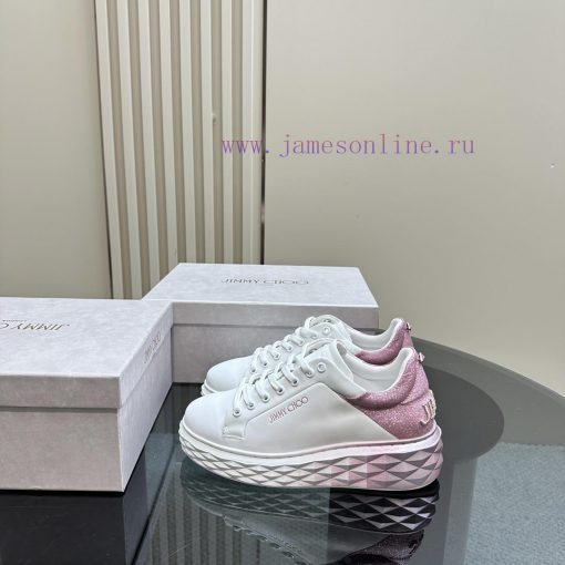 JIMMY CHOO Original Large Bottom Casual White Shoes, Designed with the Latest Technology, Strj29hl0s - Image 2