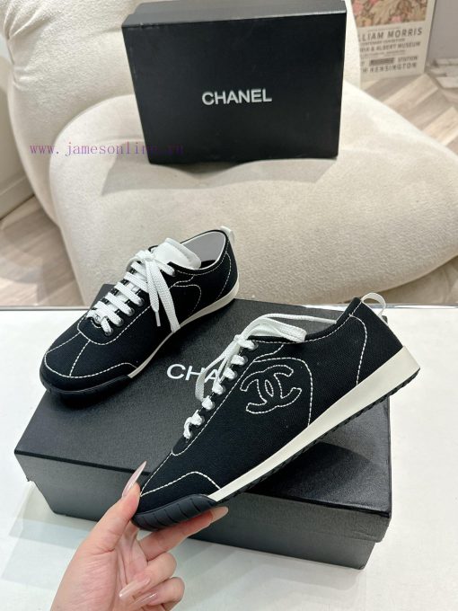 Chanel 25C new sports and leisure shoesVersatile white shoe style matching won't go wrongCol371ydgv2 - Image 6