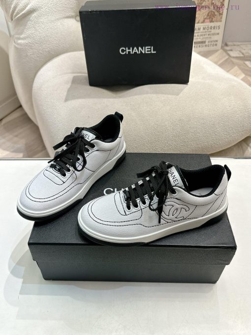 Chanel 25C new sports and leisure shoesVersatile white shoe style matching won't go wrongColod2ewnqz - Image 5
