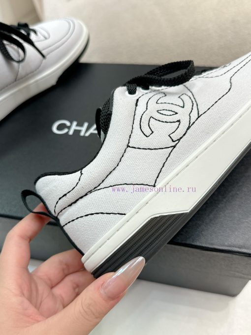 Chanel 25C new sports and leisure shoesVersatile white shoe style matching won't go wrongColod2ewnqz - Image 9