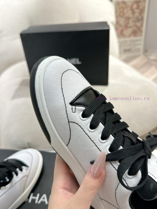 Chanel 25C new sports and leisure shoesVersatile white shoe style matching won't go wrongColntf1313v - Image 7