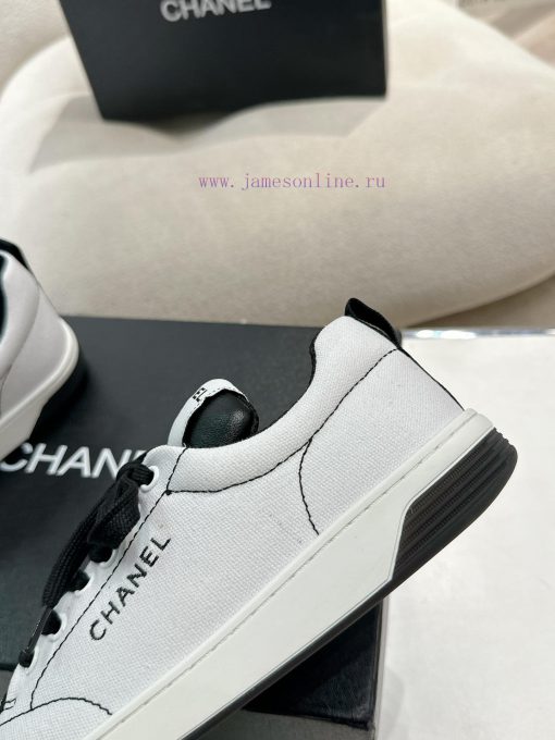 Chanel 25C new sports and leisure shoesVersatile white shoe style matching won't go wrongColntf1313v - Image 9