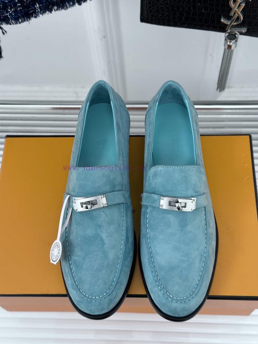 Top versionHerm è s/Herm è s classic klly buckle loafersSuper versatile shoe design with a dapxx3sj0 - Image 5