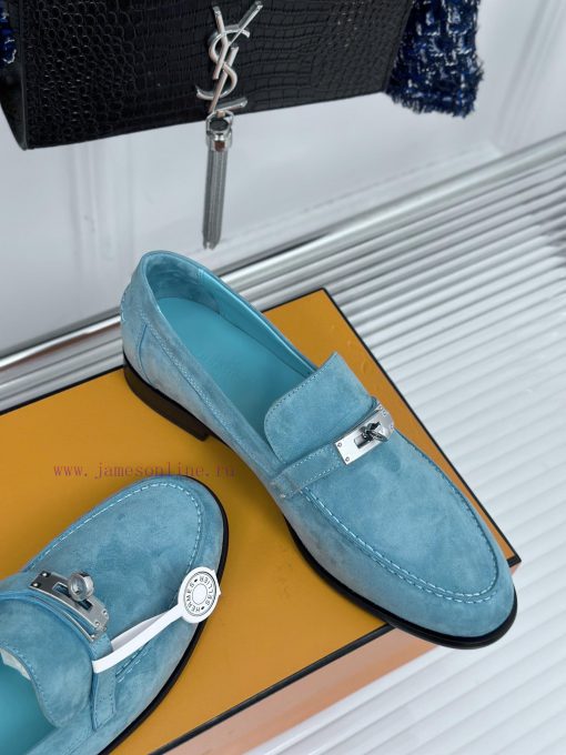 Top versionHerm è s/Herm è s classic klly buckle loafersSuper versatile shoe design with a dapxx3sj0 - Image 6