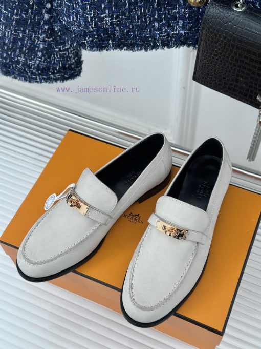 Top versionHerm è s/Herm è s classic klly buckle loafersSuper versatile shoe design with a d6ypmktyf - Image 3