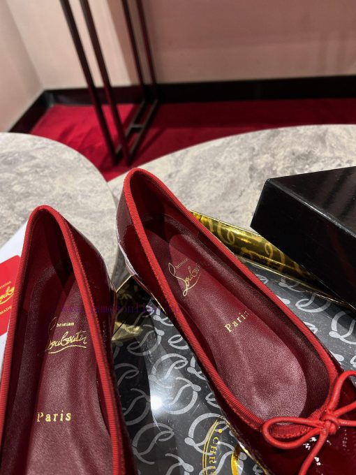 Ballet shoes ︎ ️Sweetie Jane ballet shoes are made of custom-made red wrinkled cowhide with selr9cod - Image 7