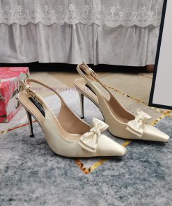 New Release - Top DG2024 official website synchronizes new bow decoration high-heeled sandalhjwh3pyx
