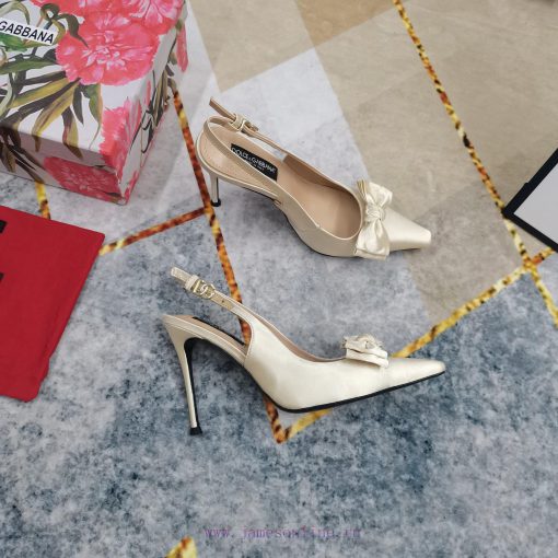 New Release - Top DG2024 official website synchronizes new bow decoration high-heeled sandalhjwh3pyx - Image 3