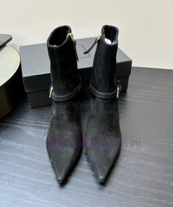 Saint Lauren YSL Saint LaurentSide zipper short boot versionThe latest autumn and winter 202lplm428m