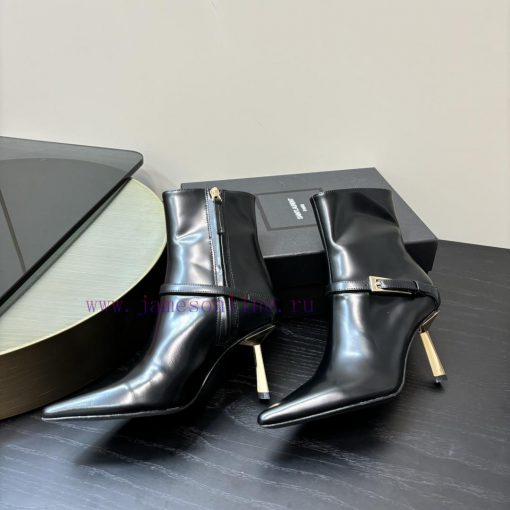 Saint Lauren YSL Saint LaurentSide zipper short boot versionThe latest autumn and winter 202mrabv9gn - Image 5