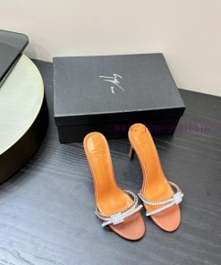 The mostGiuseppe Zanotti - SS2024 Autumn New Product GZDiamond buckle single shoe/slipper seu2c2n3ag