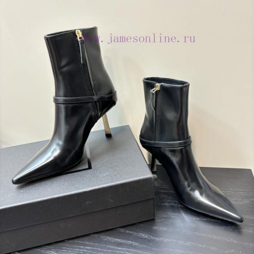 Saint Lauren YSL Saint LaurentSide zipper short boot versionThe latest autumn and winter 202mrabv9gn - Image 8