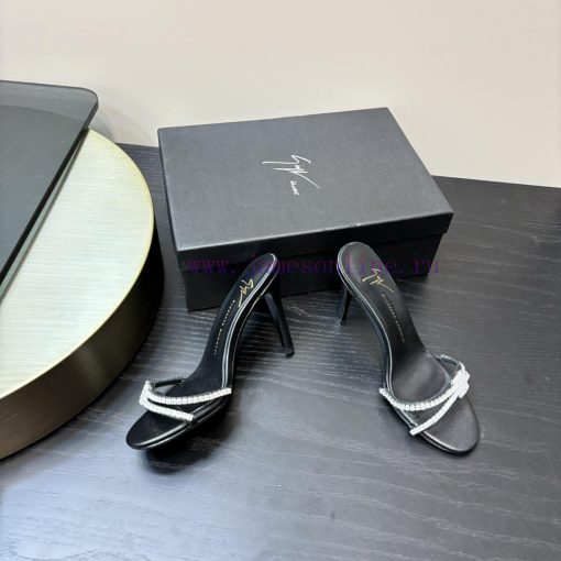 The mostGiuseppe Zanotti - SS2024 Autumn New Product GZDiamond buckle single shoe/slipper sen0pbllo2 - Image 3