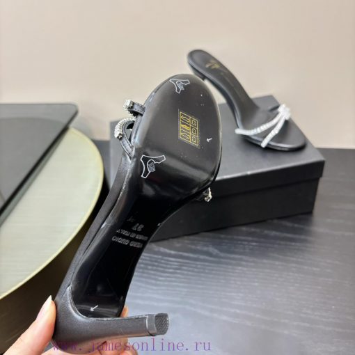 The mostGiuseppe Zanotti - SS2024 Autumn New Product GZDiamond buckle single shoe/slipper sen0pbllo2 - Image 10