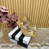 Aquazzura 2024 New Top Pineapple Women's Mesh Mesh Fish Mouth High Heel Sandals Original 1:11yoqzo6d