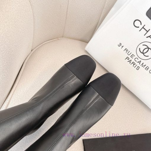 Chanel Chanel timeless classic patchwork thick heel elastic boots interpret elegant Chanel sd10pcy5l - Image 7