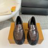 LOUI * VUITTO * | L ️ Donkey brand 2024 new chain relief design style thick soled loafersFolqy895m9v
