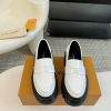 LOUI * VUITTO * | L ️ Donkey brand 2024 new chain relief design style thick soled loafersFolvbrnrltc
