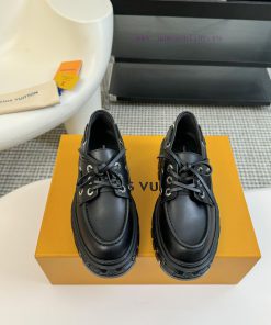LOUI * VUITTO * | L ️ Donkey brand 2024 new lace up sponge cake single shoe chain relief desxtvdl083