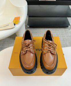 LOUI * VUITTO * | L ️ Donkey brand 2024 new lace up sponge cake single shoe chain relief dess27errh3