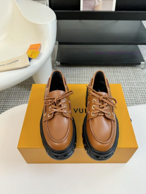 LOUI * VUITTO * | L ️ Donkey brand 2024 new lace up sponge cake single shoe chain relief dess27errh3 - Image 2