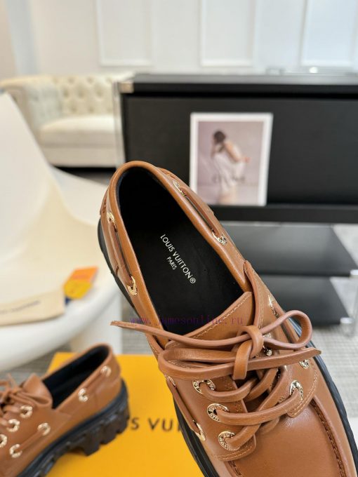 LOUI * VUITTO * | L ️ Donkey brand 2024 new lace up sponge cake single shoe chain relief dess27errh3 - Image 6