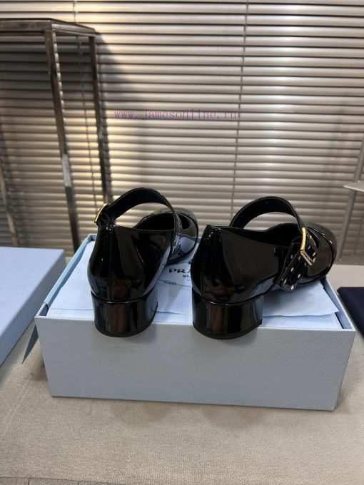p PRADA Prada 25ss Spring New Edition Mary Jane Single ShoesImported open edge pearl cowhidenbqfxcng - Image 8
