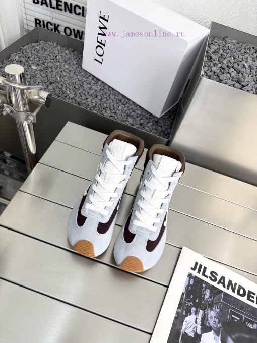 Loewe's new Flow Runner 2.0 series of new runway sports shoesNew color retro series running hw2x9rz2