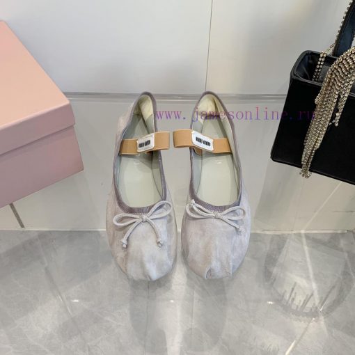 2 ️⃣ four ️⃣ The new color miumiu French fairy ballet shoes come with beauty. Each color is s7yrn8k0 - Image 2