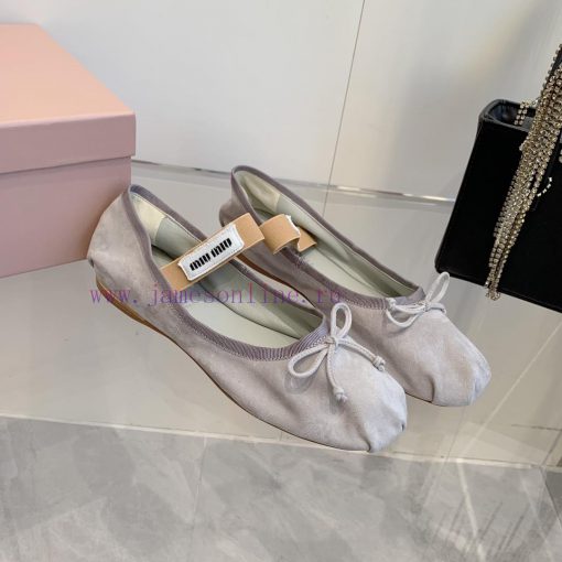 2 ️⃣ four ️⃣ The new color miumiu French fairy ballet shoes come with beauty. Each color is s7yrn8k0 - Image 4
