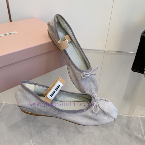 2 ️⃣ four ️⃣ The new color miumiu French fairy ballet shoes come with beauty. Each color is s7yrn8k0 - Image 7