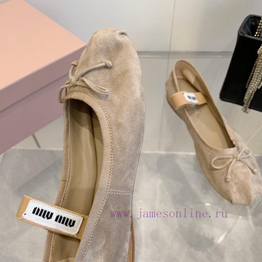 2 ️⃣ four ️⃣ The new color miumiu French fairy ballet shoes come with beauty. Each color is 7kzzqabt - Image 6