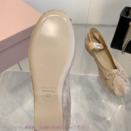 2 ️⃣ four ️⃣ The new color miumiu French fairy ballet shoes come with beauty. Each color is 7kzzqabt - Image 10