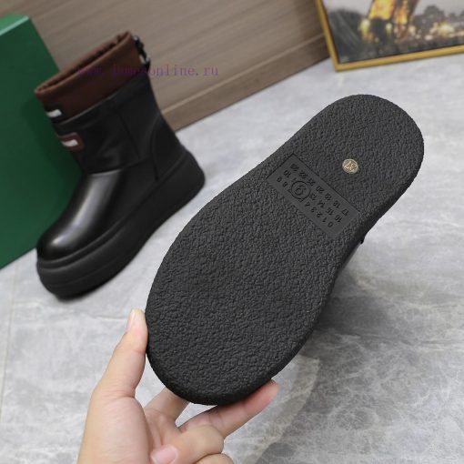 The modelFashionable and trendy thick soled snow boots24SS autumn and winter thick soled furr1e2u12v - Image 10